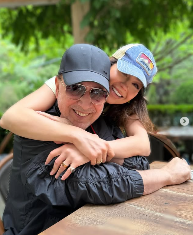 Thalia y Tommy Mottola