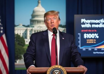 Trump anuncia nuevos aranceles a medicamentos y promueve produccion farmaceutica en EEUU