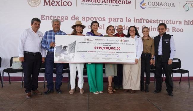 ¡Histórica inversión de 119 MDP en infraestructura hidroagrícola!
