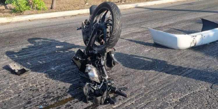 accidente en la Avenida Bonampak