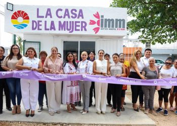Ana Paty Peralta inauguró la Casa de la Mujer en la Av. Kabah de Cancún