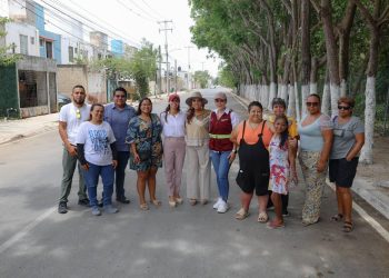 Ana Paty Peralta y Mara Lezama mejoran la Avenida Politécnico de Cancún