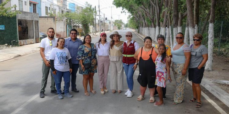 Ana Paty Peralta y Mara Lezama mejoran la Avenida Politécnico de Cancún