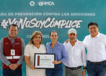 Reconocen a la secundaria técnica número 38 “Carmen Serdán”, por participar en la campaña “#YoNoSoyCómplice”