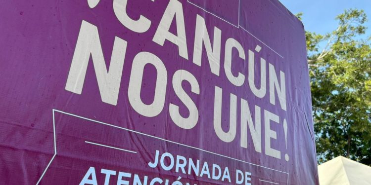 Realizan con éxito Jornada de Atención Ciudadana “¡Cancún nos une!”
