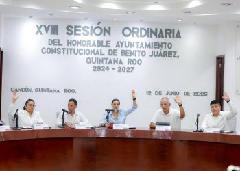 Ana Paty Peralta aprueba presupuesto para construcción de 16 domos para escuelas de Cancún