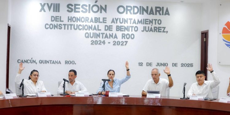 Ana Paty Peralta aprueba presupuesto para construcción de 16 domos para escuelas de Cancún