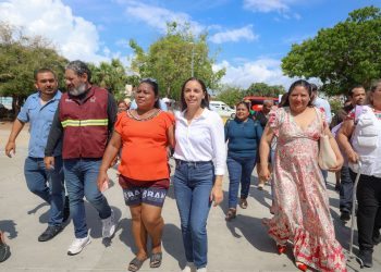 Supervisan las labores de las Brigadas Integrales de Servicios Públicos en la Supermanzana 22