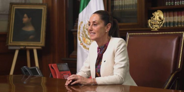 Claudia Sheinbaum celebra como exito historico la primera eleccion judicial por voto popular