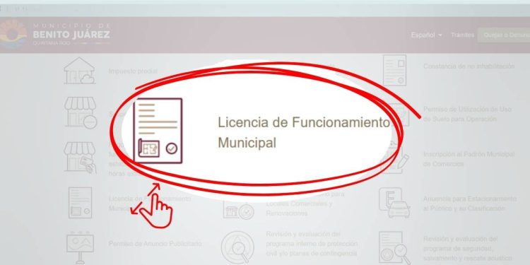 Donde hacer el tramite de la licencia de funcionamiento en Cancun
