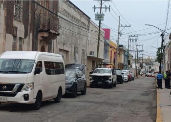 Fosa con restos humanos en Mérida localizada en un predio del centro