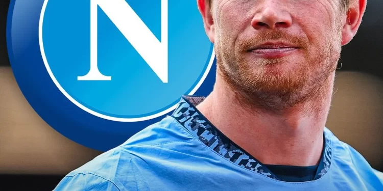 Primer plano del rostro de Kevin De Bruyne tras su fichaje