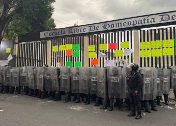 Macabro hallazgo en la Escuela Libre de Homeopatia de México