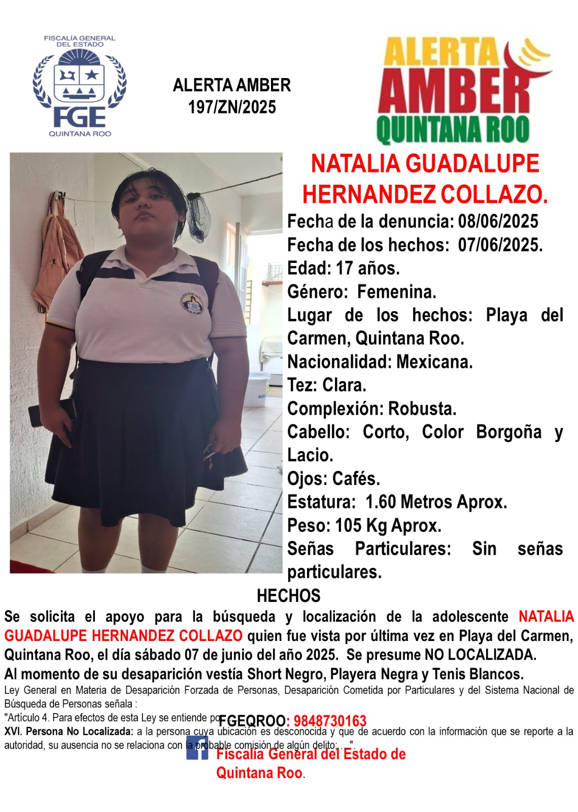 NATALIA GUADALUPE HERNANDEZ COLLAZO Amber 8junio25