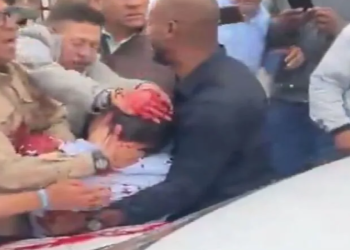 Policía custodia la escena del atentado al senador Miguel Uribe Turbay en Bogotá, junio 2025