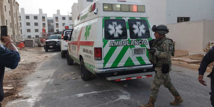 Balean a dos albañiles en Kusamil