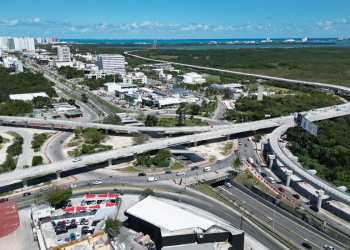 Avance del 80 porciento del Puente Nichupte