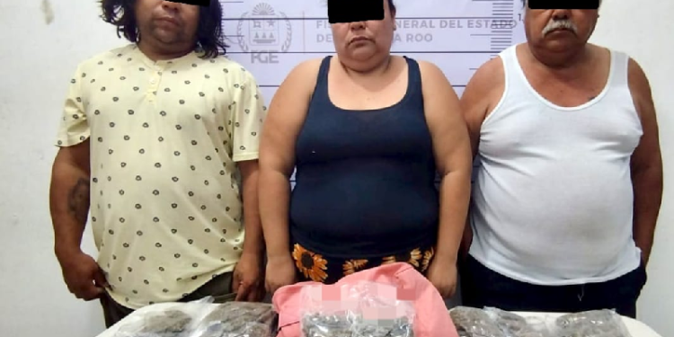 Detienen a seis personas por narcomenudeo en Tulum