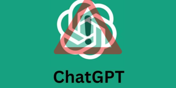 Pantalla con mensaje de error de ChatGPT durante la interrupción global del servicio el Martes 9 de Junio.