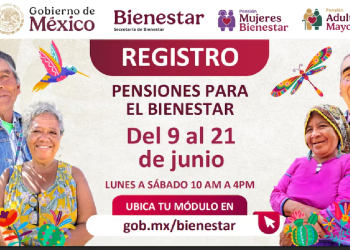 Banner informativo de Pensiones para el Bienestar 2025