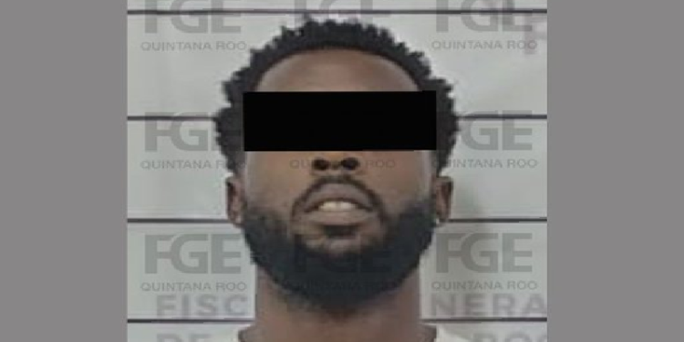 Retrato de Yassel D Angelo N presunto agresor en caso de trata de personas en Benito Juarez