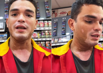 Daniel Ruenes, actor de Televisa, trabajando en tienda OXXO