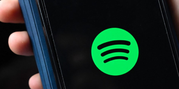 Spotify se cae, error en pantalla de la app