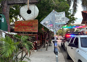 Lugar donde ocurrió el asesinato del chef en Tulum
