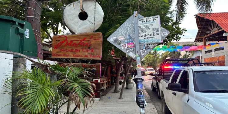 Lugar donde ocurrió el asesinato del chef en Tulum