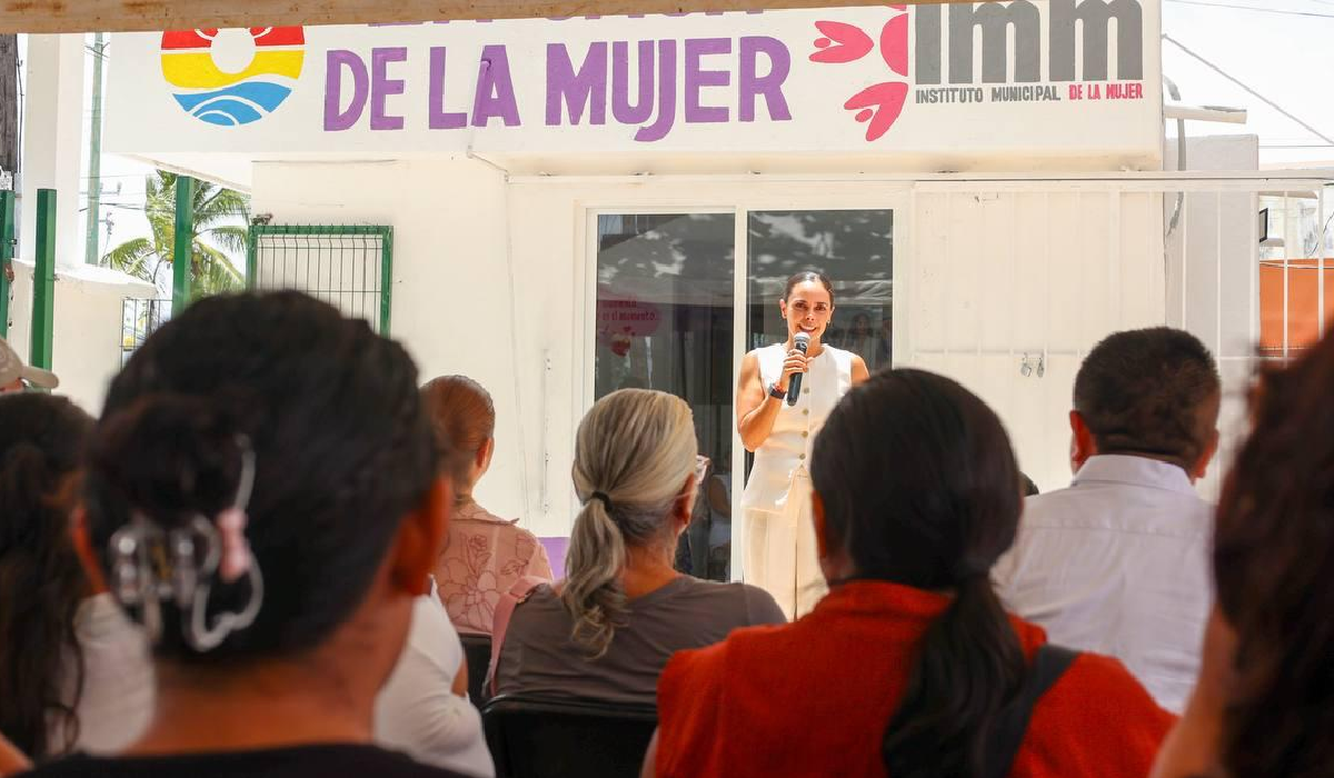 ana paty peralta discurso inauguracion casa mujer cancun