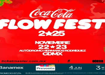 Pancarta oficial del Flow Fest 2025