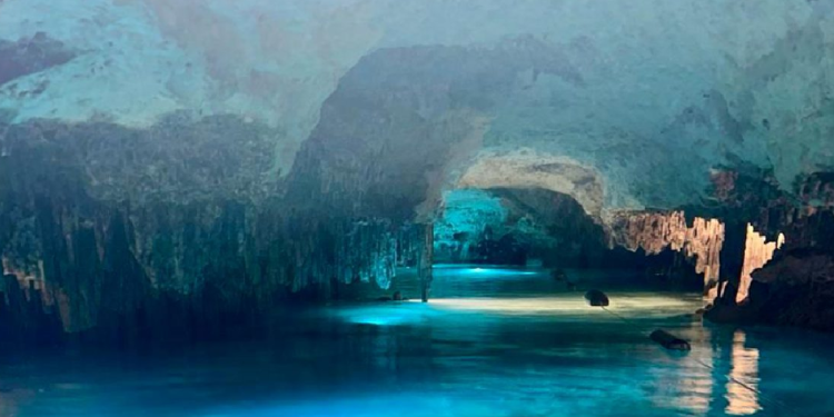 Túnel subterráneo de Xplor donde quedaron atrapados turistas