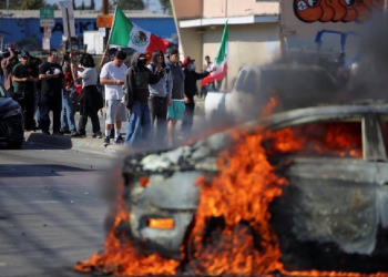 Protestas en California