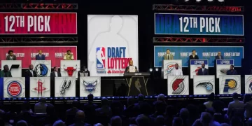 Lotería del NBA Draft 2025 con los equipos en orden de selección
