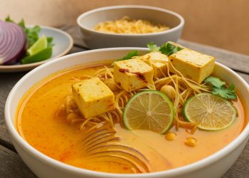 ¡Sabor que nutre! Prueba esta sopa de curry vibrante y llena de vida