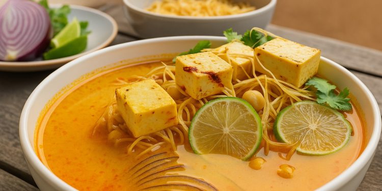 ¡Sabor que nutre! Prueba esta sopa de curry vibrante y llena de vida
