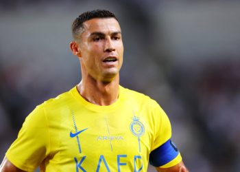 Cristiano Ronaldo con el uniforme de Al-Nassr en un partido reciente.