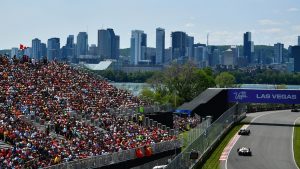 Afición llena las gradas del GP de Canadá mientras pasan los monoplazas
