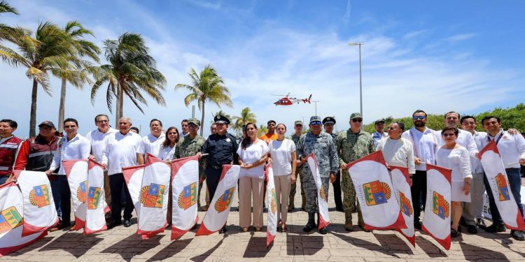Realizan el “Operativo de Seguridad Vacacional de Verano, Quintana Roo 2025” en Cancún