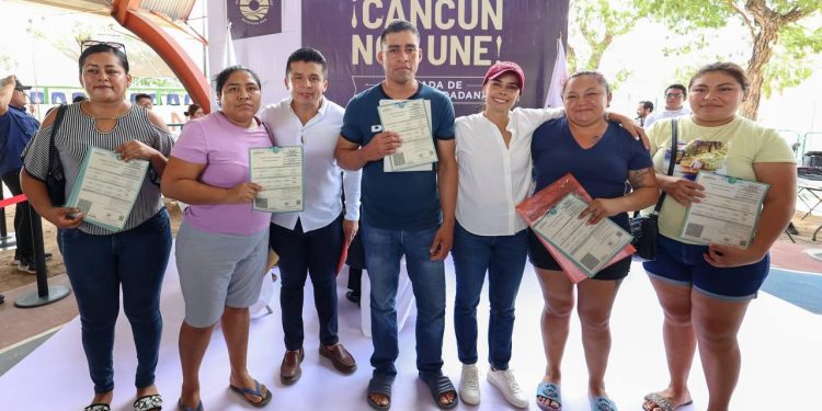 Integran nuevo módulo de atención de la Procuraduría de la Defensa del Contribuyente en las ediciones de “Cancún Nos Une”