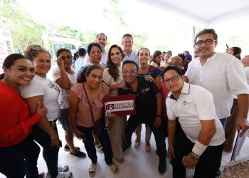 Ana Paty Peralta inaugura obra de la segunda etapa del Centro Comunitario “Javier Olvera Iglesias”