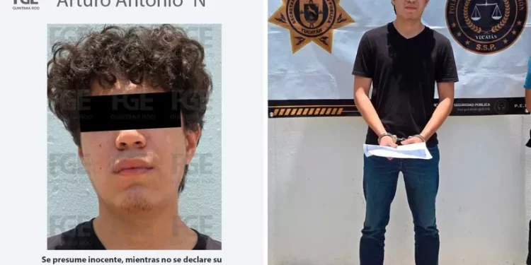 Detienen a Arturo Antonio “N” en Mérida; intentaba huir tras brutal ataque