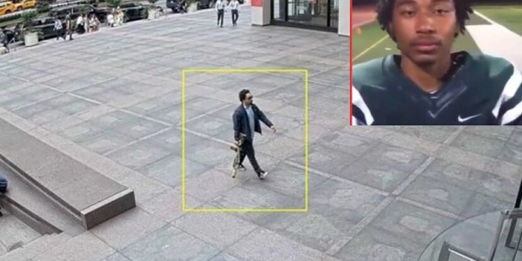 Shane Tamura captado por cámaras de seguridad previo al tiroteo en sede de la NFL