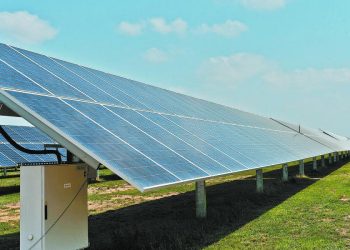 Paneles solares en proyecto de energía renovable en Cancún 2025