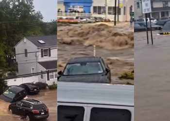 Inundaciones en Estados Unidos provocan caos rescates apagones y transporte colapsado