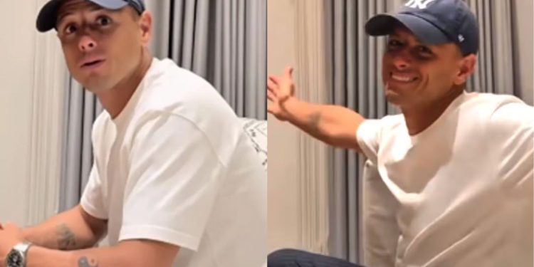 Chicharito Hernández reacciona tras polémicos videos en redes sociales