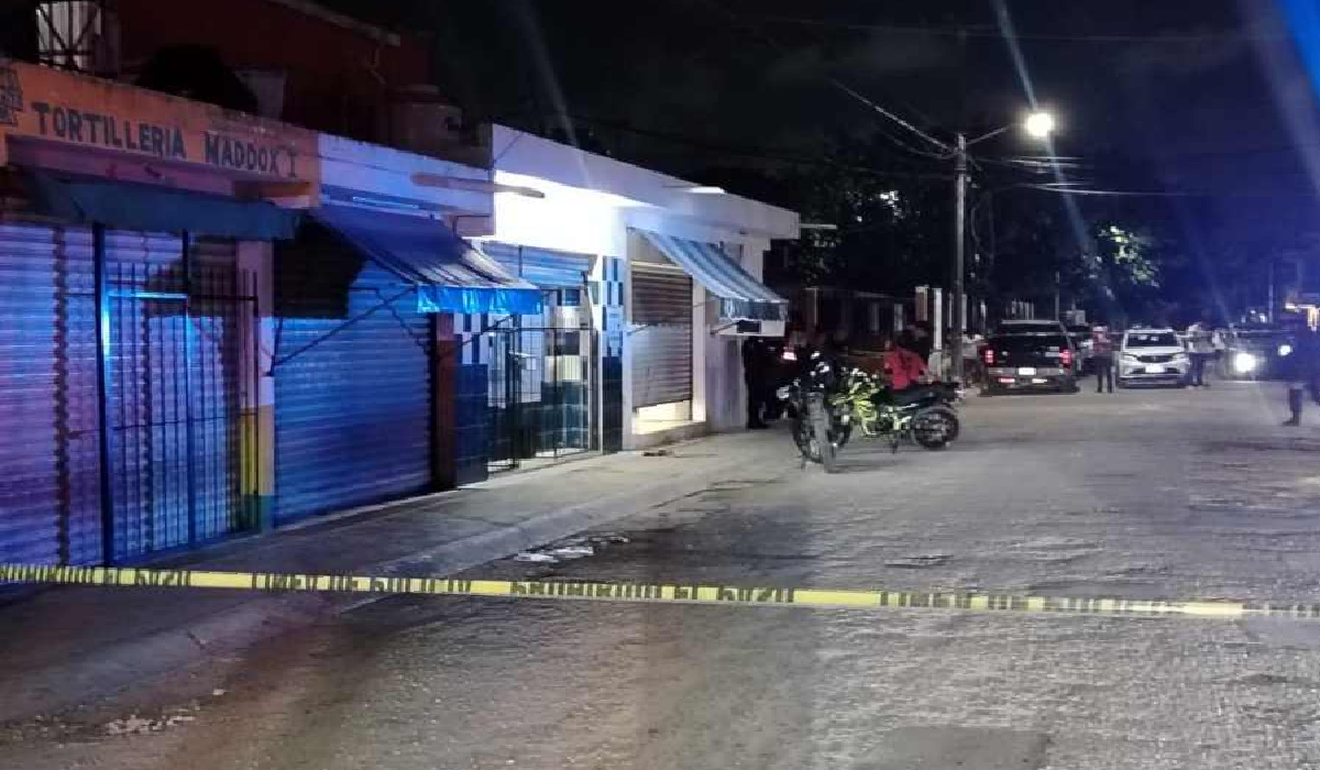 Policía Municipal acordona barbería tras ataque en Cancún