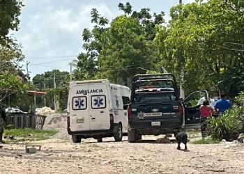 Policía resguarda domicilio tras ataque en Cancún