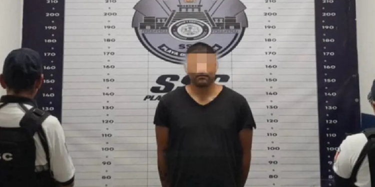 Juan “N” detenido por violencia familiar en Playa del Carmen