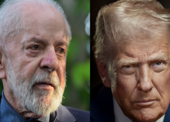 Lula da Silva y Donald Trump en imagen representativa de tensiones diplomáticas